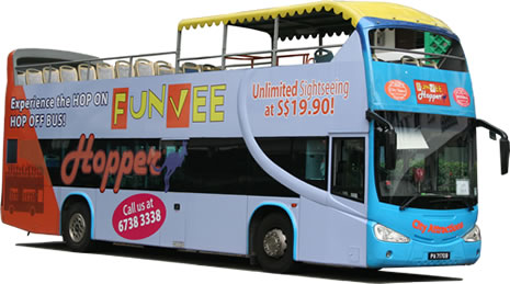 FunVee Hop On Hop Off Open Top Bus