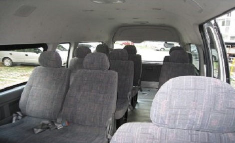 12 Seater Van Interior